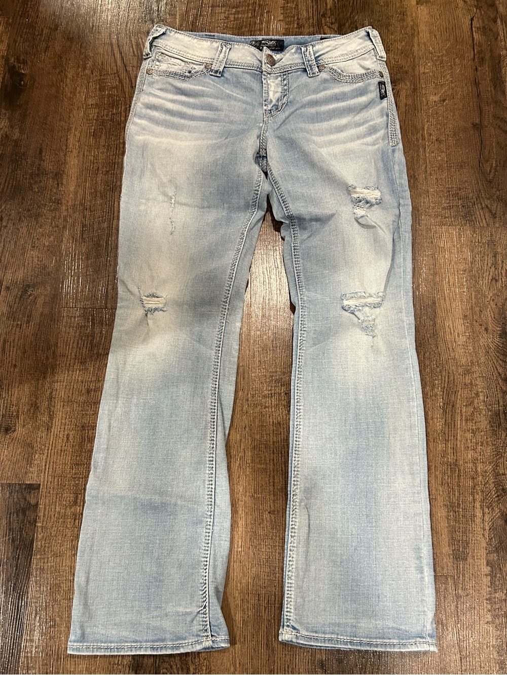 Silver Jeans ‘Suki’ Mid Slim Boot Cut: W31/L33